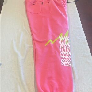 1811107 Twitch Fleece Jogger Sweatpants Barbi Pink - SZ L Unisex W/ Pockets GUC